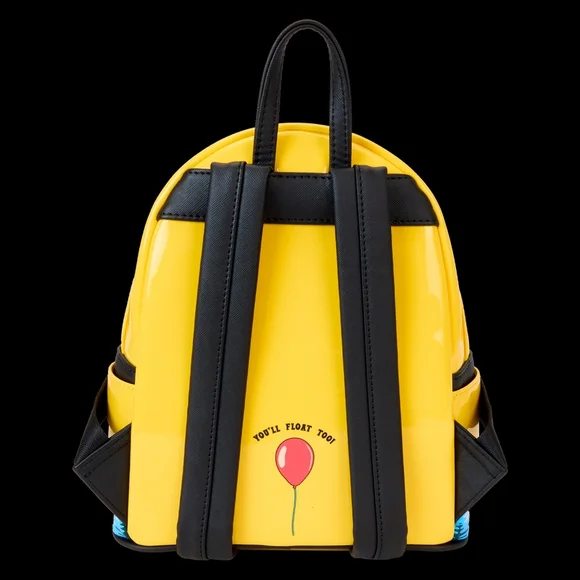 Loungefly Yellow IT Clown Mini Backpack - Picture 3 of 3